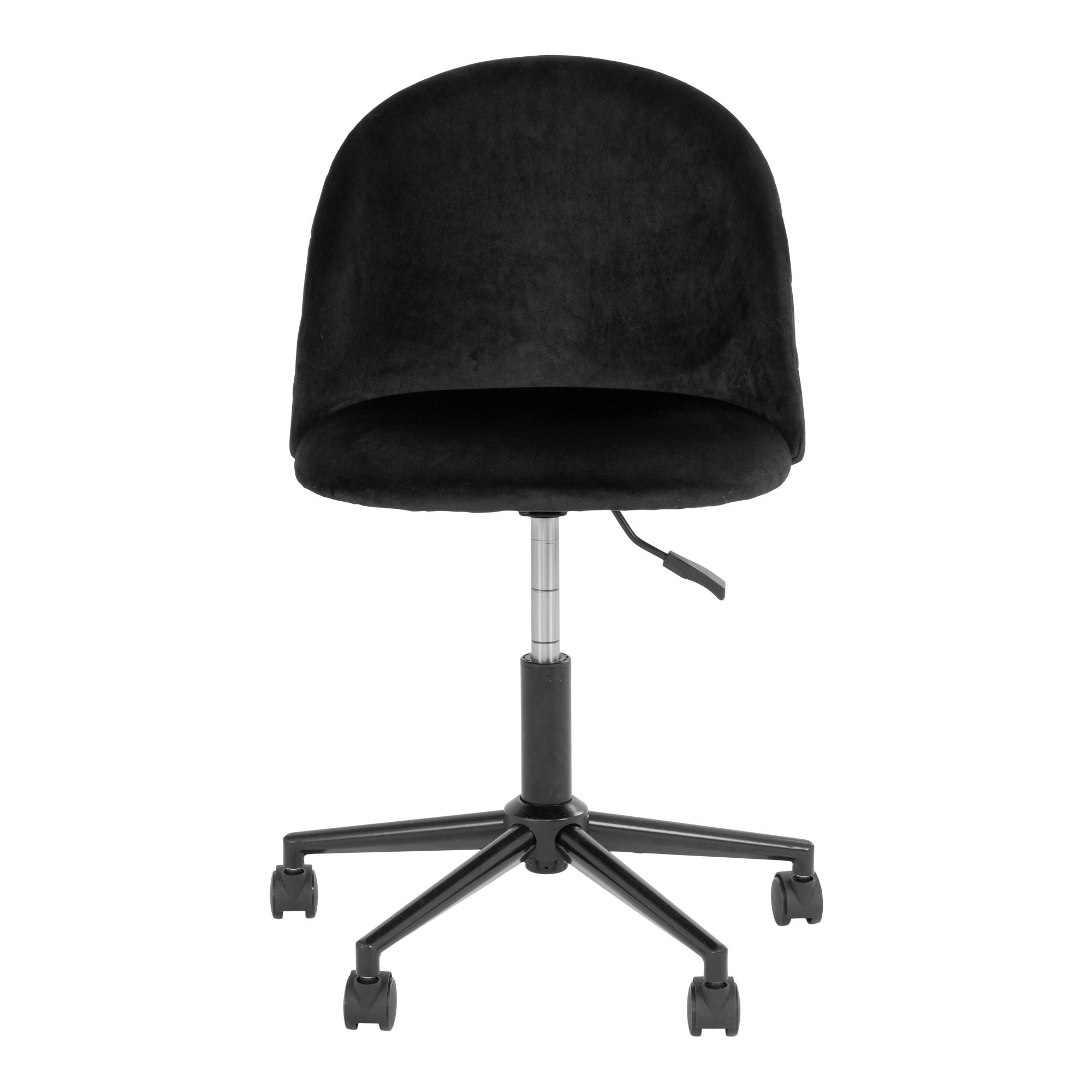 Geneve – Bürostuhl aus Samt, schwarz, HN1207